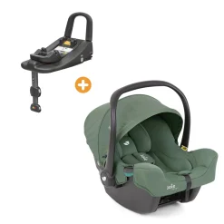 Joie Set i-Snug 2 Laurel mit i-Base™ Advance*Kinder Babyschalen 0-13 Kg, Gruppe 0+