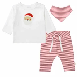 STACCATO Set Langarmshirt, Hose und Tuch Christmas* Festliche Kleidung|Hosen