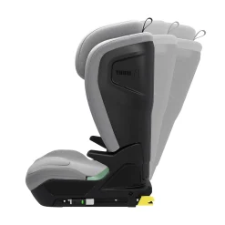 THULE Set Palm mit Fußstütze Mid Grey*Kinder Kindersitze 15-36 Kg, Gruppe 2/3|Kindersitze Isofix