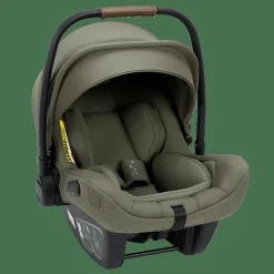 nuna Set PIPA next i-Size Pine mit BASE next*Kinder Babyschalen 0-13 Kg, Gruppe 0+