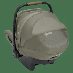 nuna Set PIPA next i-Size Pine mit BASE next*Kinder Babyschalen 0-13 Kg, Gruppe 0+