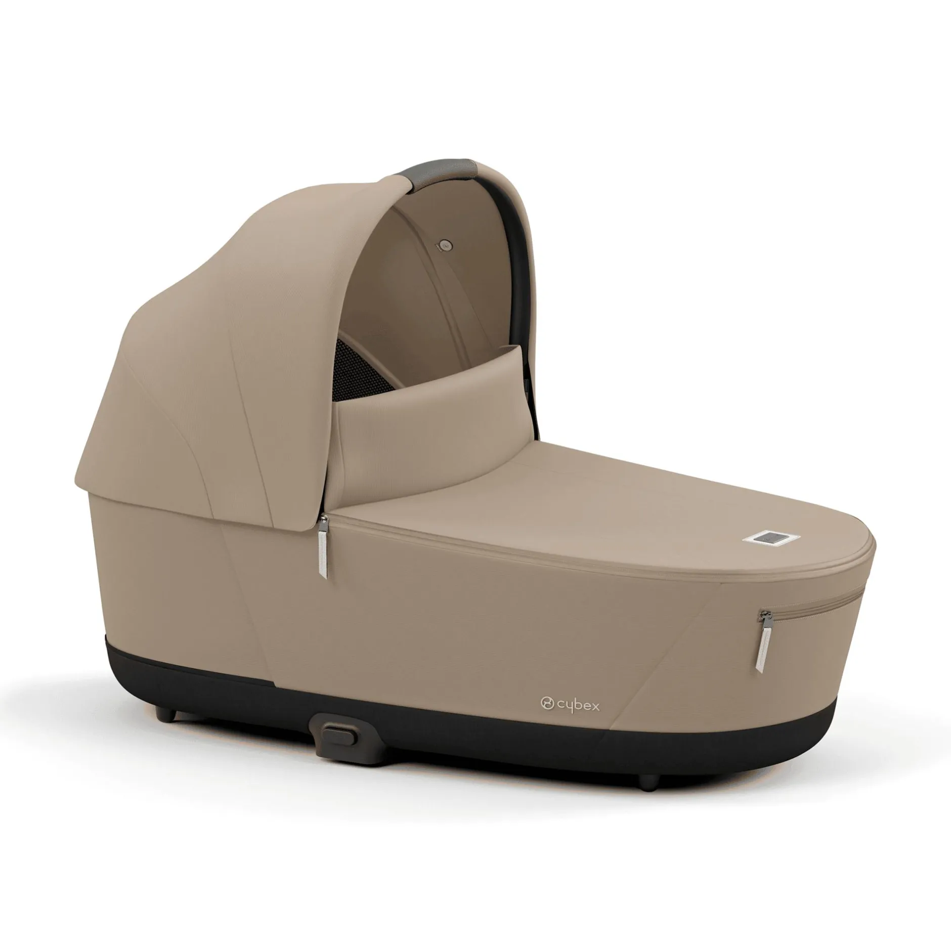 cybex PLATINUM Set Priam Rahmen Matt Black mit Wanne Lux und Sitzpaket Cozy*Kinder Kinderwagen Zubehör|Kombi-Kinderwagen