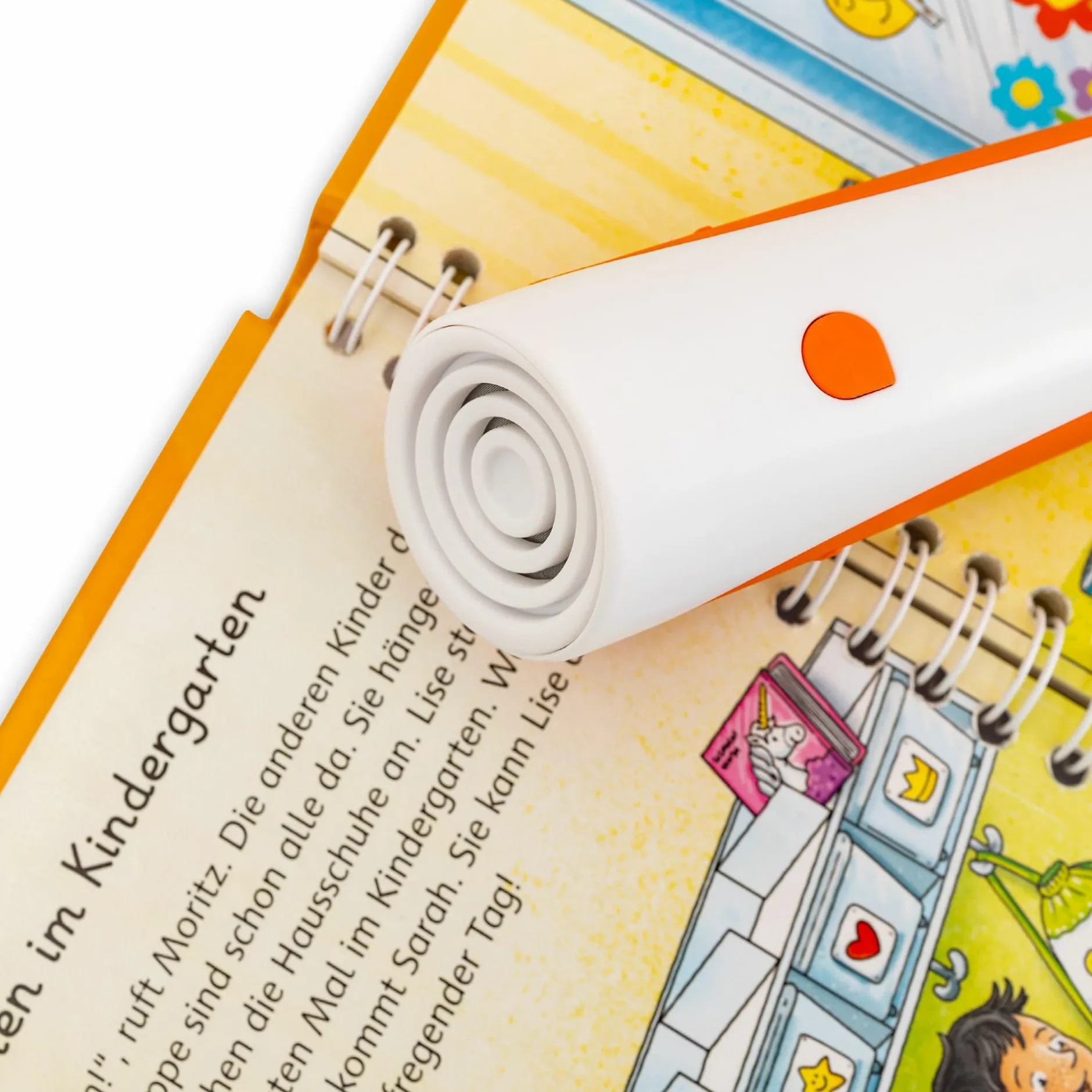 Ravensburger Set tiptoi® Starter-Set: Stift + Buch Kindergarten mit tiptoi® Stift-Hülle*Kinder Kinderbücher|Spielzeug Ab 3 Jahren