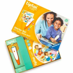 Ravensburger Set tiptoi® Starter-Set: Stift + Buch Meine Welt mit tiptoi® Stift-Hülle*Kinder Kinderbücher|Spielzeug Ab 2 Jahre