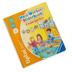 Ravensburger Set tiptoi® Starter-Set: Stift + Buch Kindergarten mit tiptoi® Stift-Hülle*Kinder Kinderbücher|Spielzeug Ab 3 Jahren