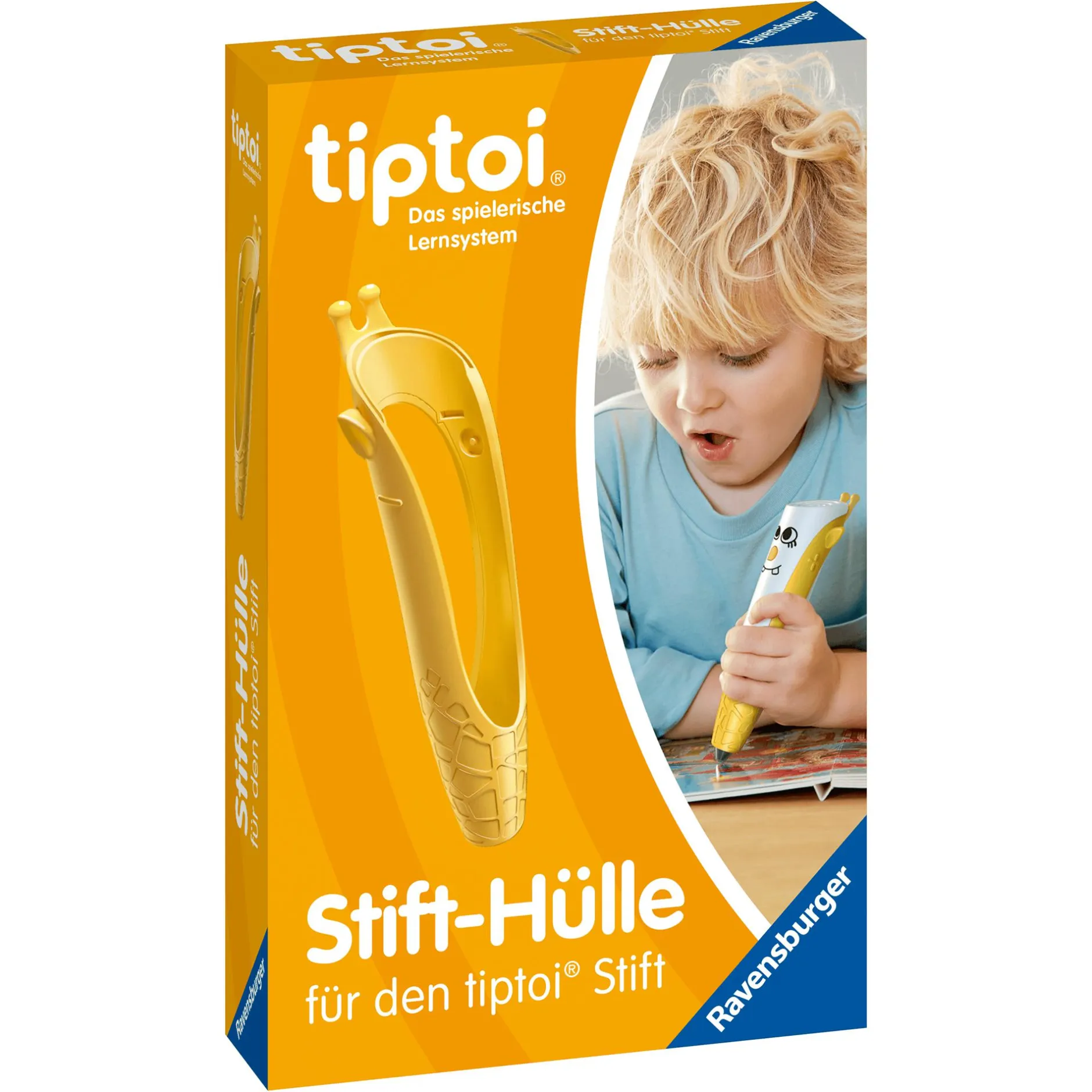 Ravensburger Set tiptoi® Starter-Set: Stift + Buch Kindergarten mit tiptoi® Stift-Hülle*Kinder Kinderbücher|Spielzeug Ab 3 Jahren