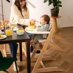 STOKKE Set Tripp Trapp® Natural mit Baby Set und Tablett* Treppenhochstühle