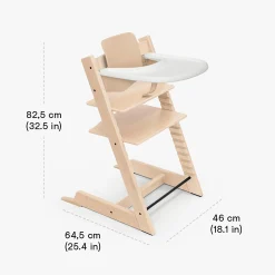 STOKKE Set Tripp Trapp® Natural mit Baby Set und Tablett* Treppenhochstühle