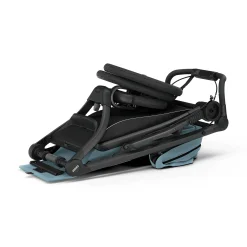 THULE Set Urban Glide 3 Mid Blue mit Wanne*Kinder Kombi-Kinderwagen