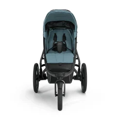 THULE Set Urban Glide 3 Mid Blue mit Wanne*Kinder Kombi-Kinderwagen