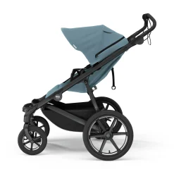 THULE Set Urban Glide 4-wheel Mid Blue mit Wanne*Kinder Kombi-Kinderwagen