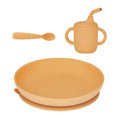 babymoov Silikon Geschirr-Set Little Arty* Besteck & Geschirr