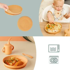 babymoov Silikon Geschirr-Set Little Arty* Besteck & Geschirr