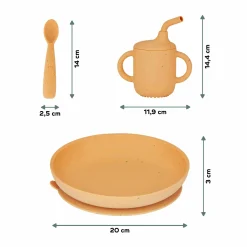 babymoov Silikon Geschirr-Set Little Arty* Besteck & Geschirr