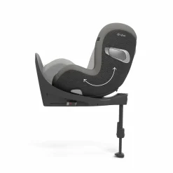 cybex PLATINUM Sirona T i-Size Mirage Grey*Kinder Reboarder 0-18 Kg, Gruppe 0+/1