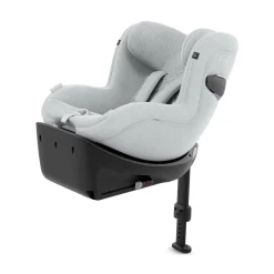 cybex PLATINUM Sirona Ti i-Size Platinum White*Kinder Reboarder 0-18 Kg, Gruppe 0+/1
