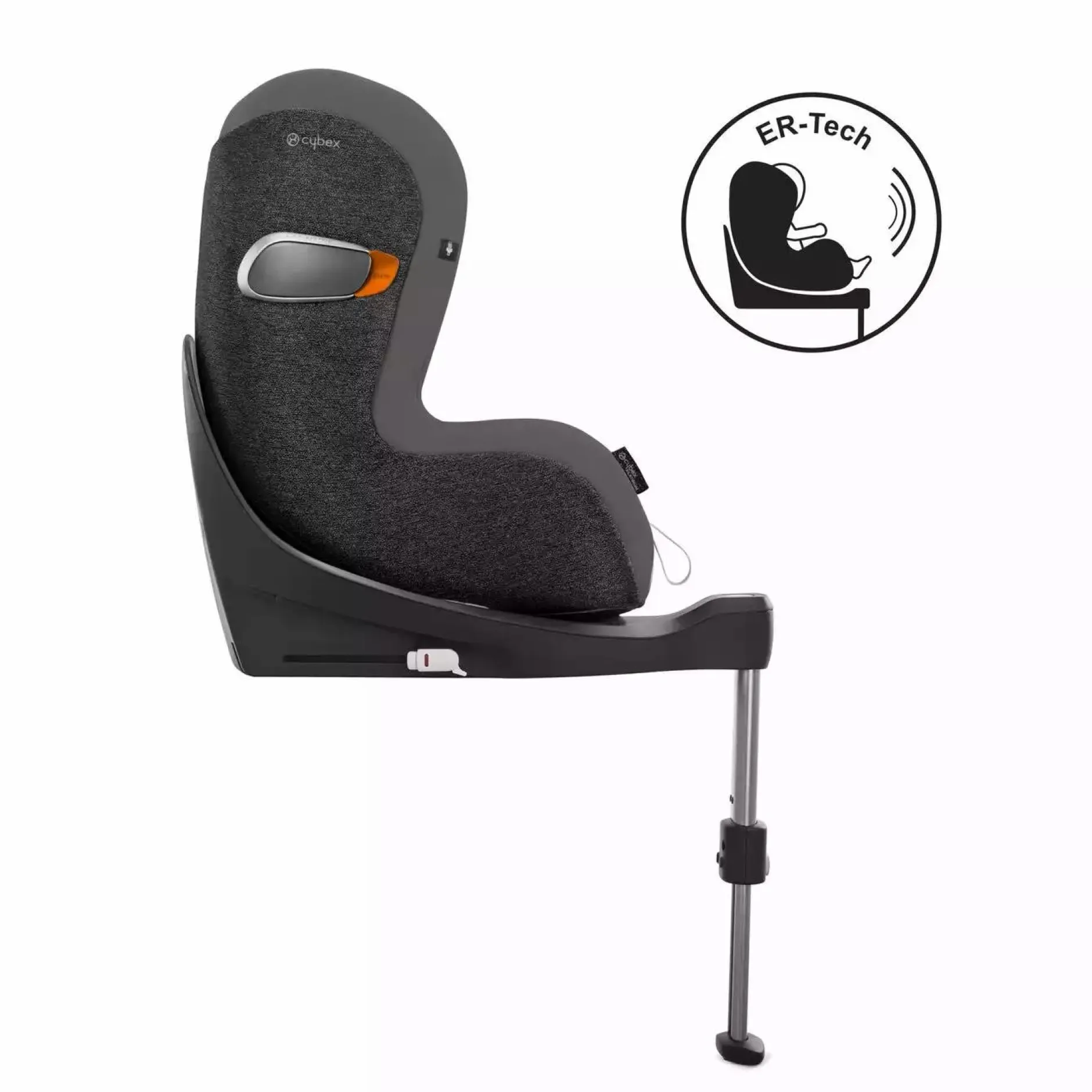 cybex PLATINUM Sirona Zi i-Size Soho Grey*Kinder Reboarder 0-18 Kg, Gruppe 0+/1