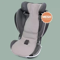 Liebes vPriebes Sitzauflage COOLAIR Gr. 1/2/3 Grau/Taupe*Kinder Kindersitz Zubehör