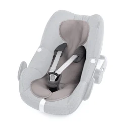 Liebes vPriebes Sitzauflage COOLAIR Waffelpiqué Natur/Grau Gr. 0+*Kinder Kindersitz Zubehör