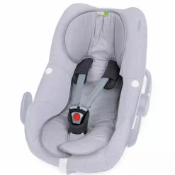 Liebes vPriebes Sitzauflage Lola Gr. 0+ Musselin Grey*Kinder Kindersitz Zubehör