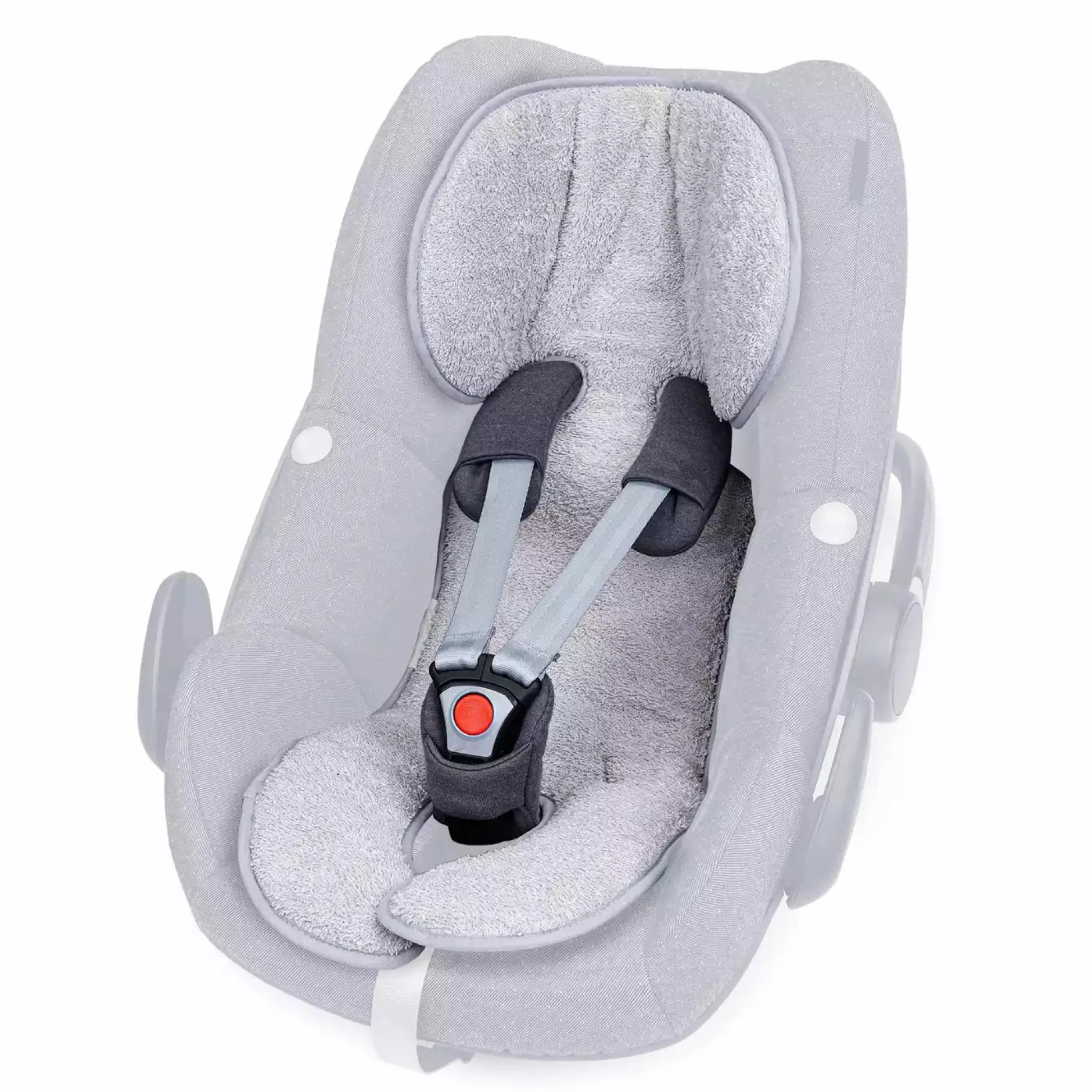 Liebes vPriebes Sitzauflage Lola Gr. 0+ Musselin Altrosé*Kinder Kindersitz Zubehör