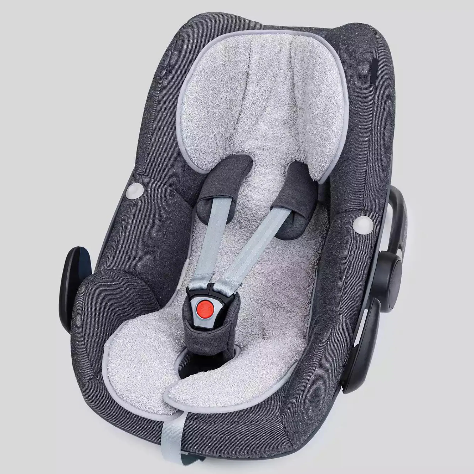 Liebes vPriebes Sitzauflage Lola Gr. 0+ Musselin Altrosé*Kinder Kindersitz Zubehör