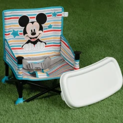 BrightStarts Sitzerhöhung Mickey Mouse Pop 'n Sit* Reisehochstühle