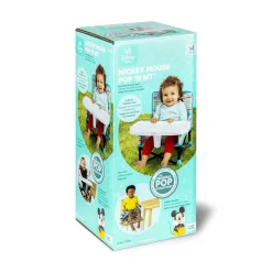 BrightStarts Sitzerhöhung Mickey Mouse Pop 'n Sit* Reisehochstühle