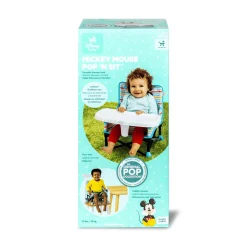 BrightStarts Sitzerhöhung Mickey Mouse Pop 'n Sit* Reisehochstühle