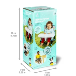 BrightStarts Sitzerhöhung Mickey Mouse Pop 'n Sit* Reisehochstühle