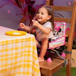BrightStarts Sitzerhöhung Minnie Mouse Pop 'n Sit* Reisehochstühle