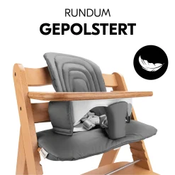 hauck Sitzkissen Dark Grey* Hochstuhl Zubehör