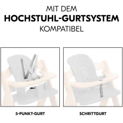 hauck Sitzkissen Dark Grey* Hochstuhl Zubehör