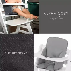 hauck Sitzverkleinerer Alpha Cosy Comfort Select Grey* Hochstuhl Zubehör
