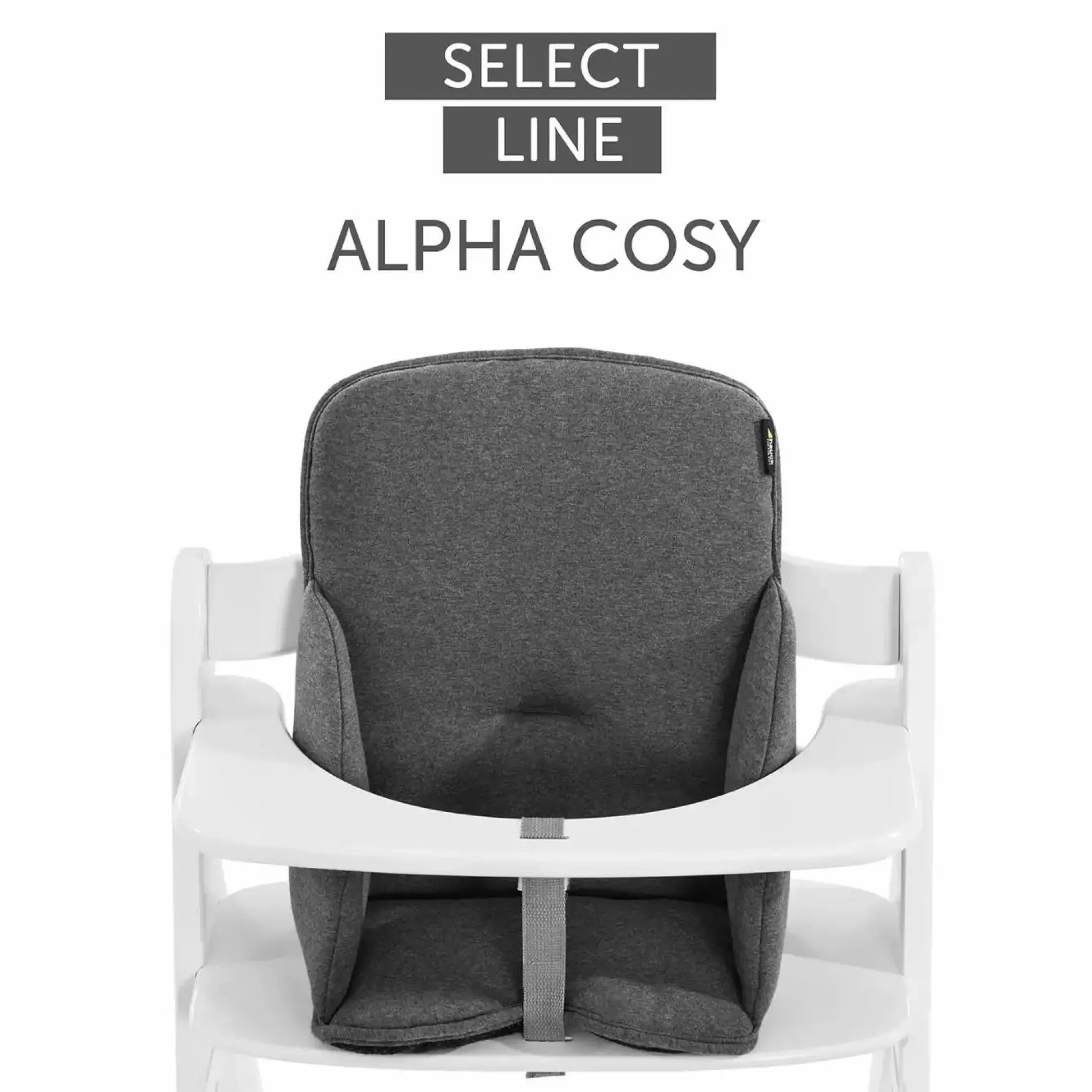 hauck Sitzverkleinerer Alpha Cosy Select Charcoal* Hochstuhl Zubehör