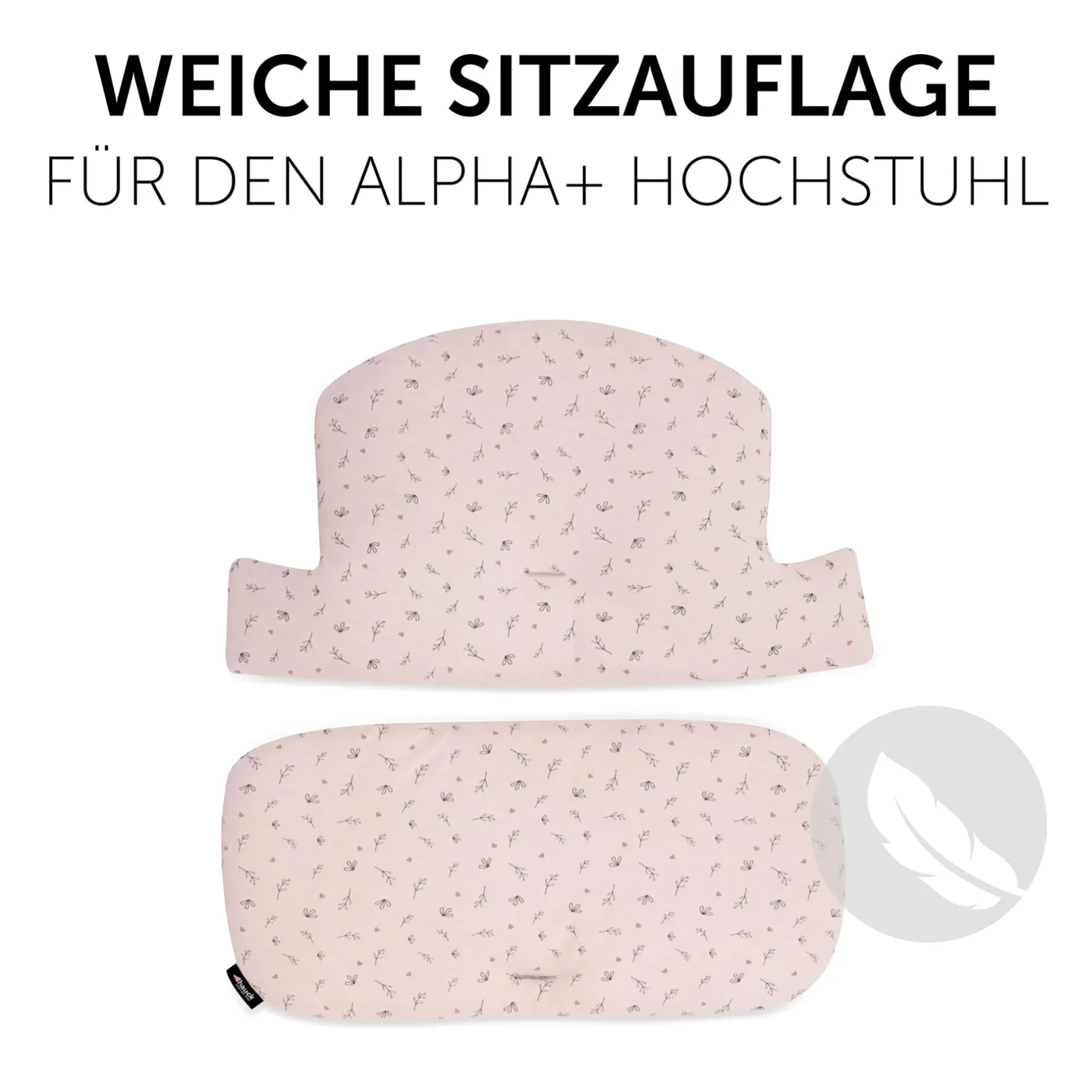 hauck Sitzverkleinerer Select Jersey Flowers* Hochstuhl Zubehör