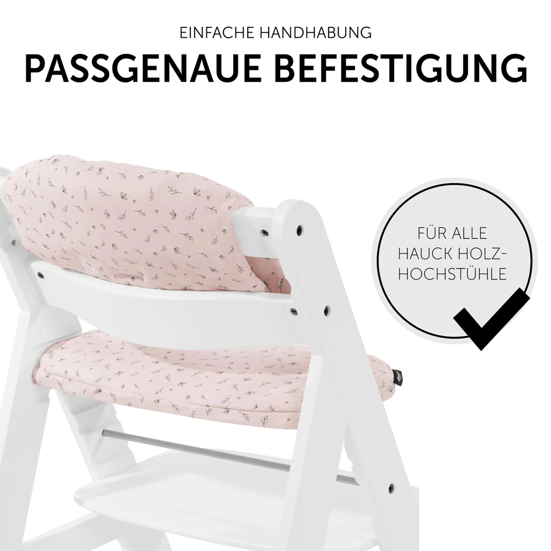 hauck Sitzverkleinerer Select Jersey Flowers* Hochstuhl Zubehör