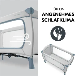 hauck Sleep N Play Go Plus Dusty Blue* Reisebetten & Zubehör