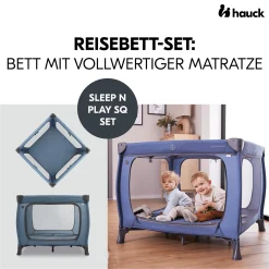 hauck Sleep N Play SQ Dark Blue* Reisebetten & Zubehör