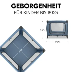 hauck Sleep N Play SQ Dark Blue* Reisebetten & Zubehör