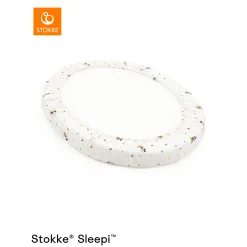 STOKKE Sleepi™ Mini V3 Spannbettlaken Disney Mickey Celebration* Babybettwäsche