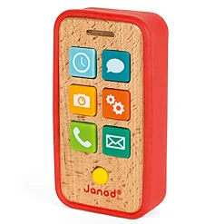 Janod Smartphone aus Holz*Kinder Holzspielzeug