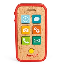 Janod Smartphone aus Holz*Kinder Holzspielzeug