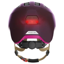 ABUS Smiley 3.0 ACE LED Royal Purple Gr. S* Fahrradhelme