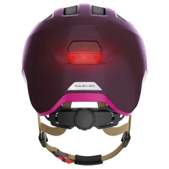 ABUS Smiley 3.0 ACE LED Royal Purple Gr. M* Fahrradhelme