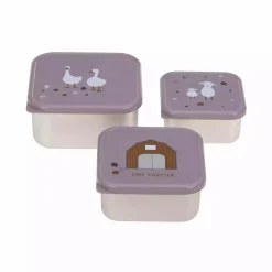 Lu00c4SSIG Snackbox-Set Tiny Farmer* Nahrungsbehälter