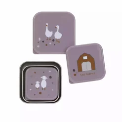 Lu00c4SSIG Snackbox-Set Tiny Farmer* Nahrungsbehälter