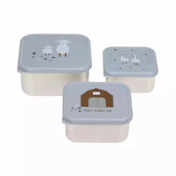 Lu00c4SSIG Snackbox-Set Tiny Farmer* Nahrungsbehälter