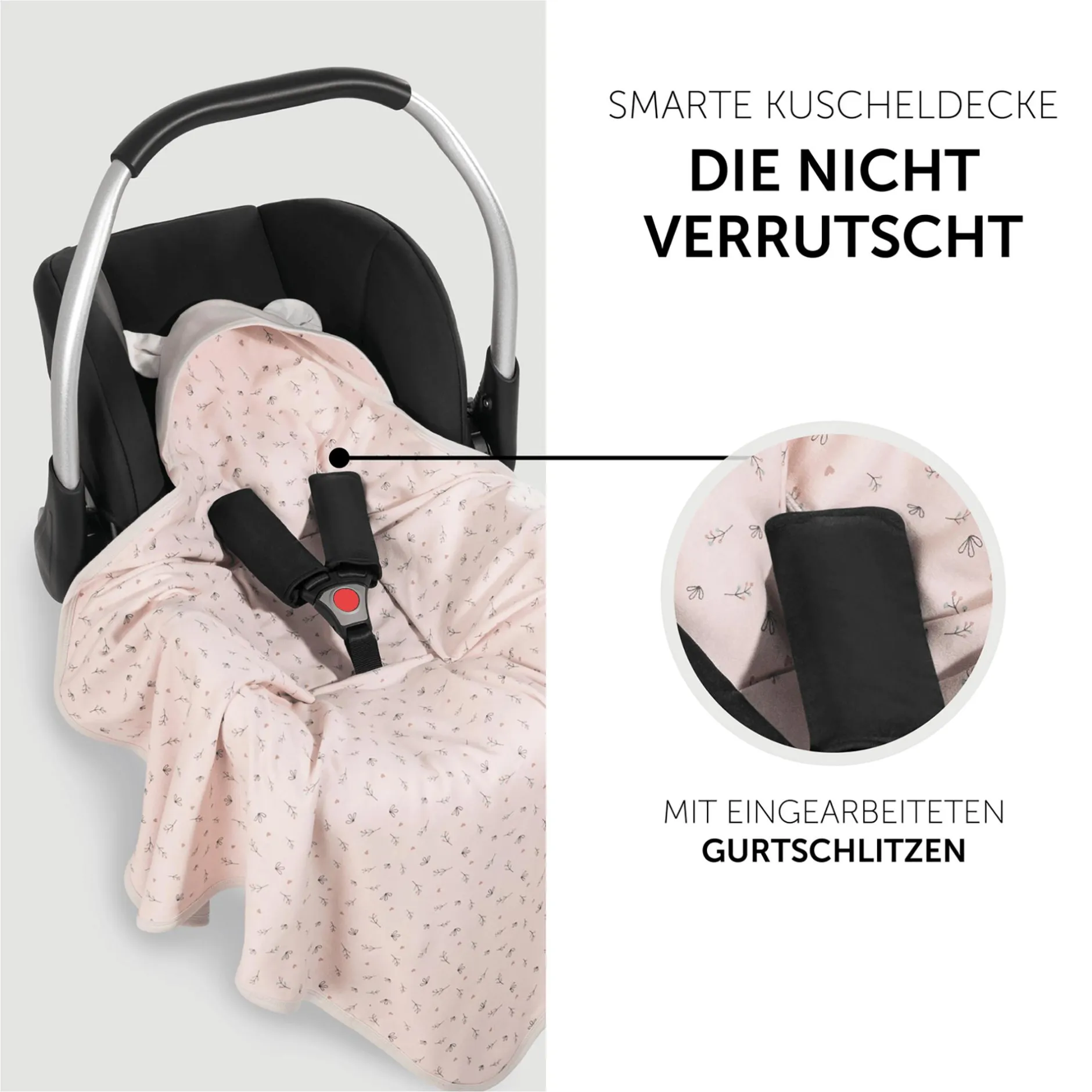 hauck Snuggle N Dream Bloom*Kinder Kindersitz Zubehör|Kinderwagen Zubehör