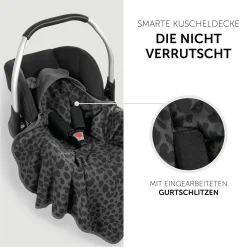 hauck Snuggle N Dream Leo Grey*Kinder Kinderwagen Zubehör|Kindersitz Zubehör